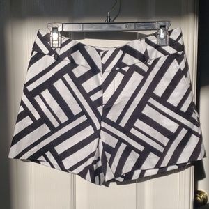 Black and White INC Shorts